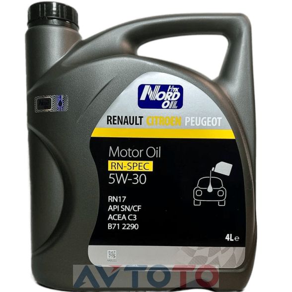 Моторное масло Nord oil NRSL020