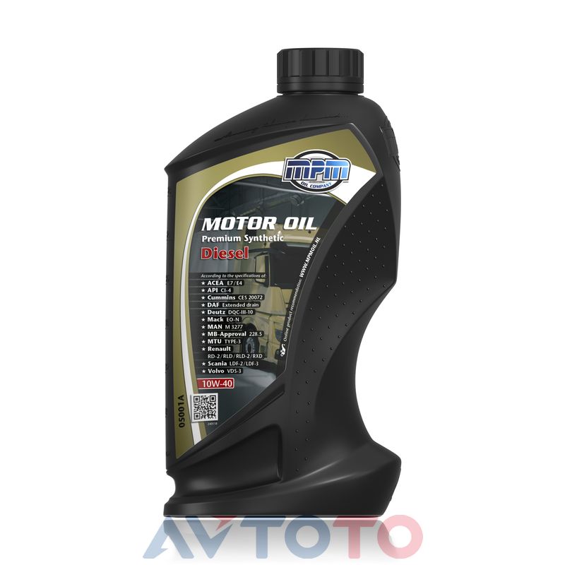 Моторное масло Mpm oil 05001A