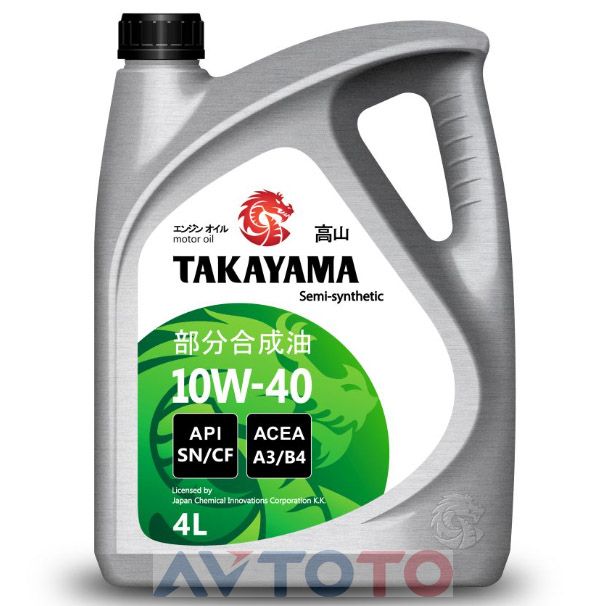 Моторное масло Takayama 605068