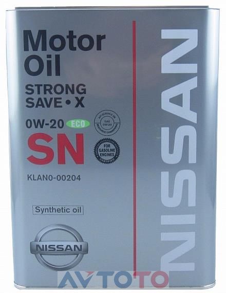 Моторное масло Nissan KLAN000204