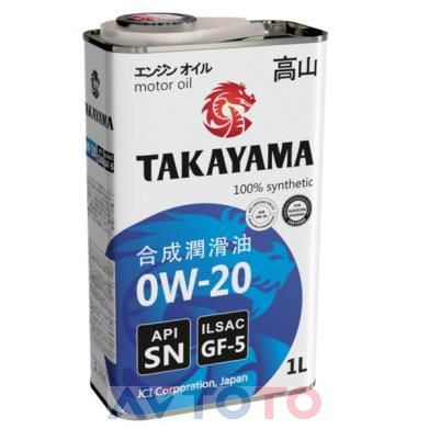 Моторное масло Takayama 605038