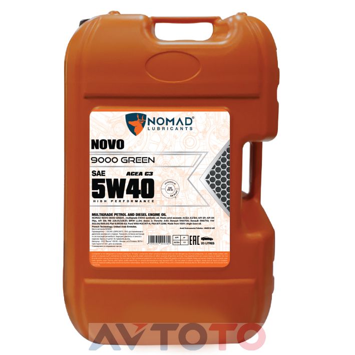 Моторное масло Nomad Lubricants 6290360905389