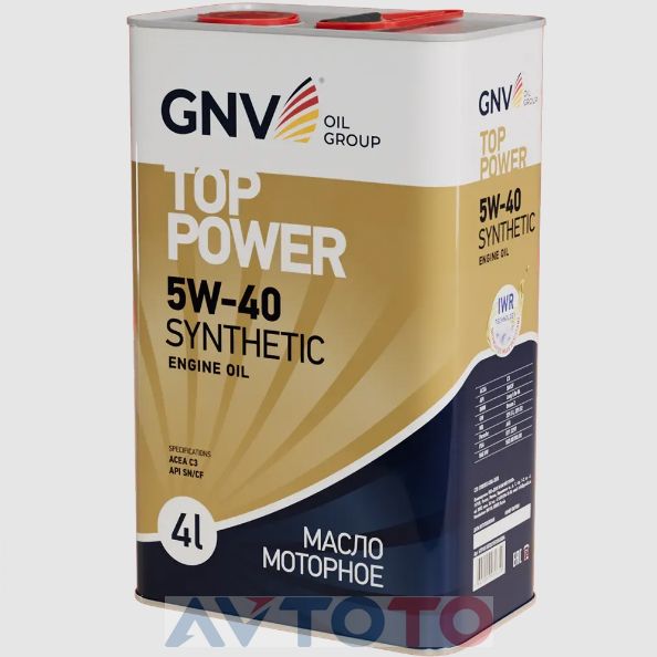 Моторное масло GNV GTP1011872019510540004