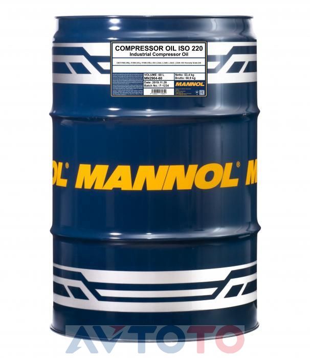 Гидравлическое масло Mannol MN290460