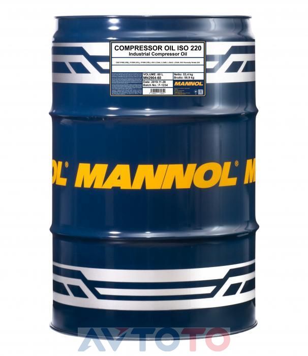 Гидравлическое масло Mannol MN290460