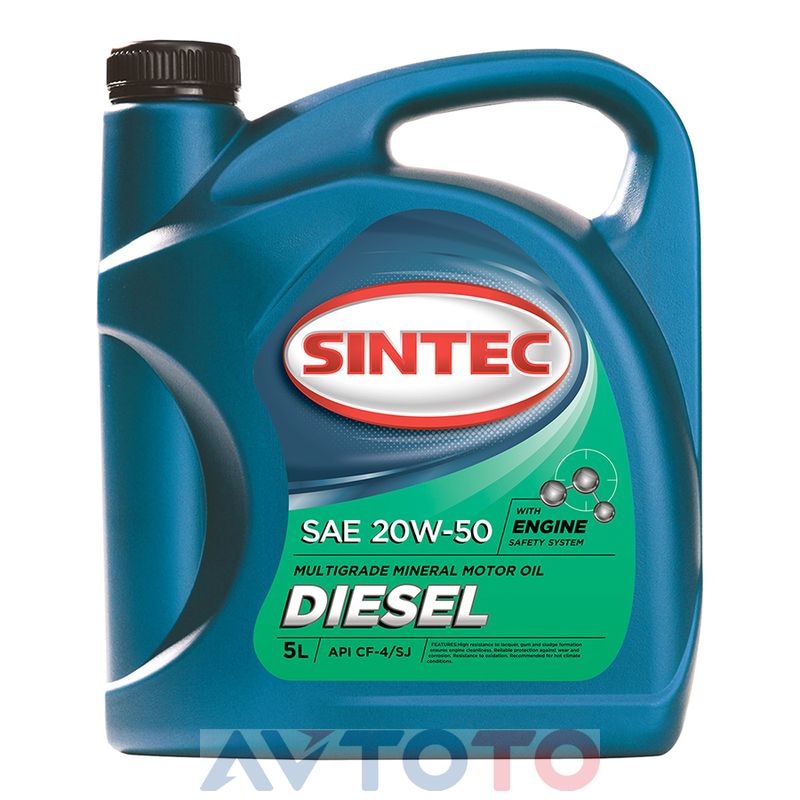 Моторное масло Sintec 122424