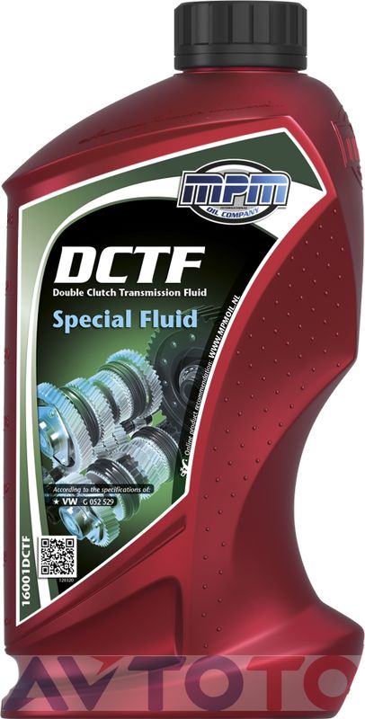 Трансмиссионное масло Mpm oil 16001DCTF