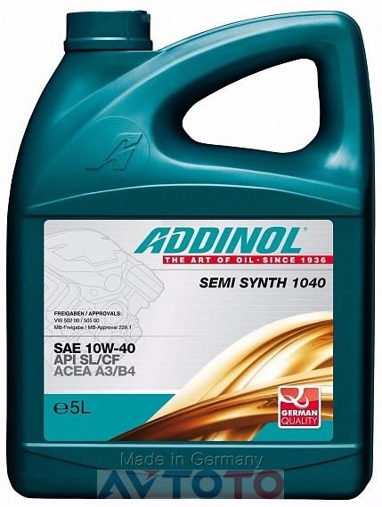 Моторное масло Addinol 4014766241993