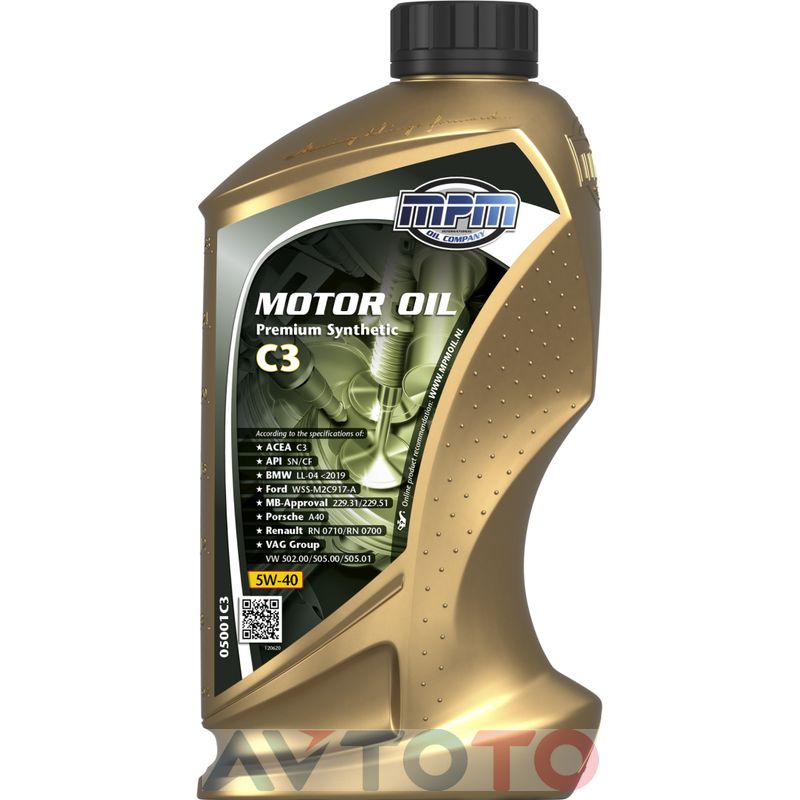 Моторное масло Mpm oil 05001C3