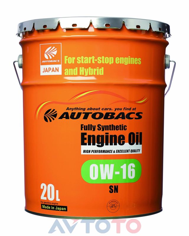 Моторное масло Autobacs A01555209