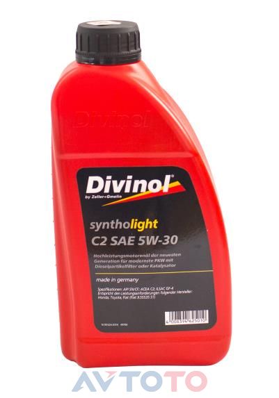 Моторное масло Divinol 49700C069