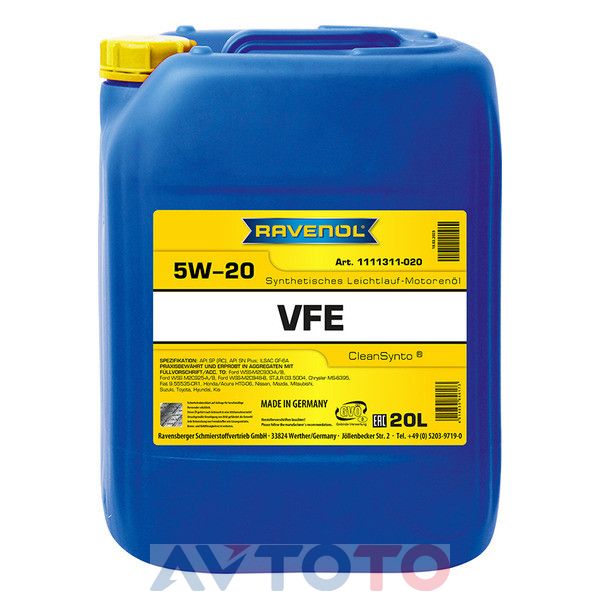 Моторное масло Ravenol 111131102001999