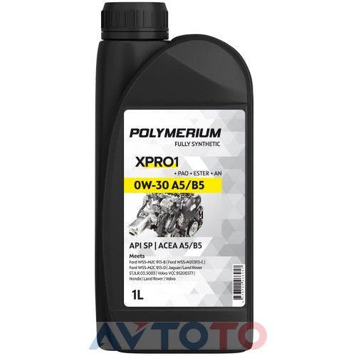 Моторное масло Polymerium plmx1030a51