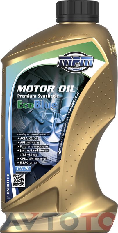 Моторное масло Mpm oil 05001ECB
