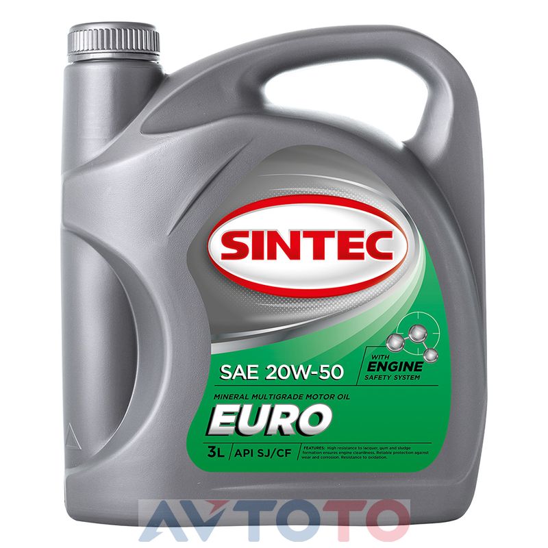 Моторное масло Sintec 900327