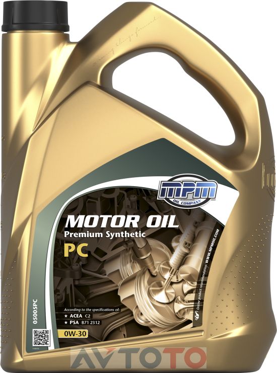 Моторное масло Mpm oil 05005PC