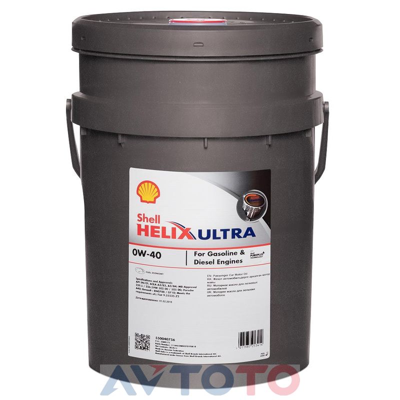 Моторное масло Shell 550051579