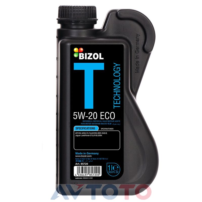 Моторное масло Bizol 85720