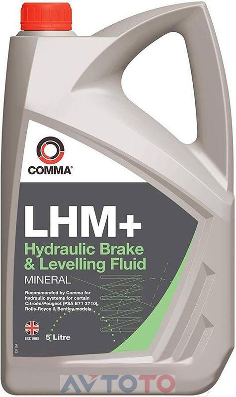 Гидравлическая жидкость Comma LHM5L