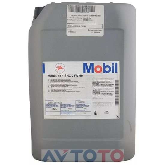 Трансмиссионное масло Mobil 152738