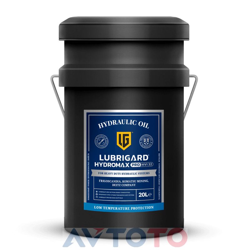 Гидравлическое масло Lubrigard LGPHYDHVI32TPL20