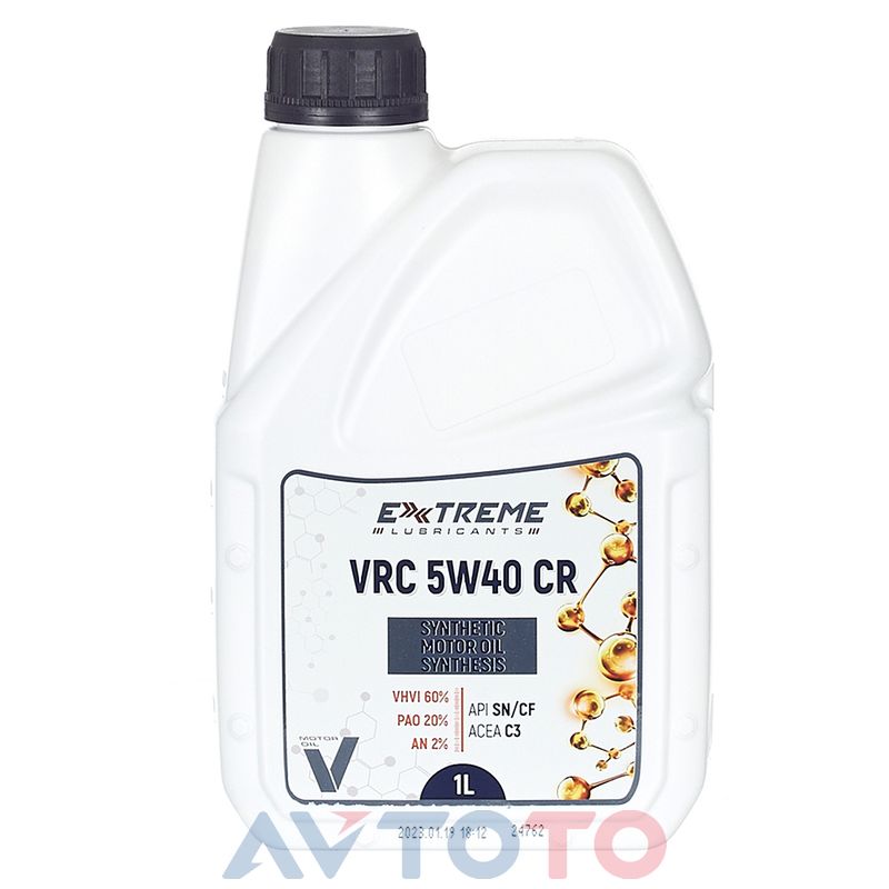 Моторное масло Extreme Lubricants EXVRC5W40CR1L
