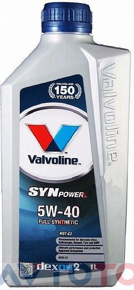 Моторное масло Valvoline 872385