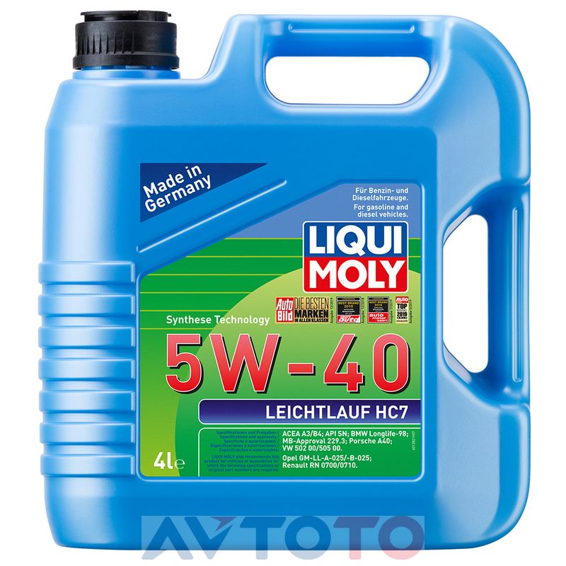 Моторное масло Liqui Moly 1382