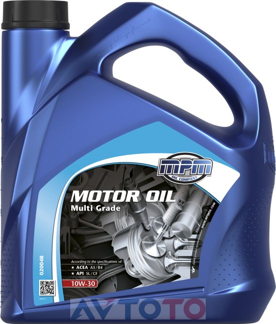 Моторное масло Mpm oil 02004B