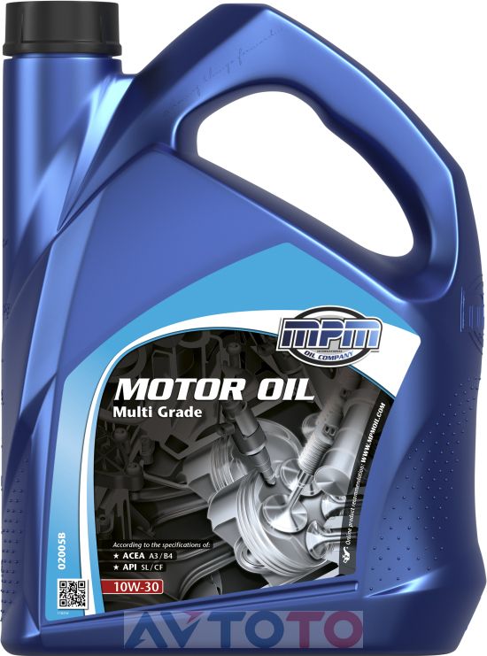 Моторное масло Mpm oil 02005B