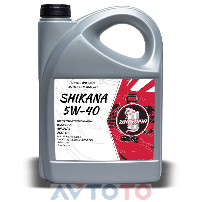Моторное масло Shikana 78643