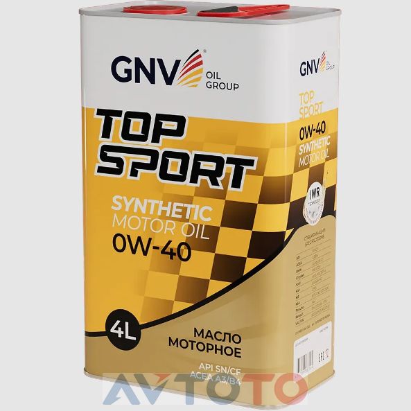 Моторное масло GNV GTS1021802010010040004