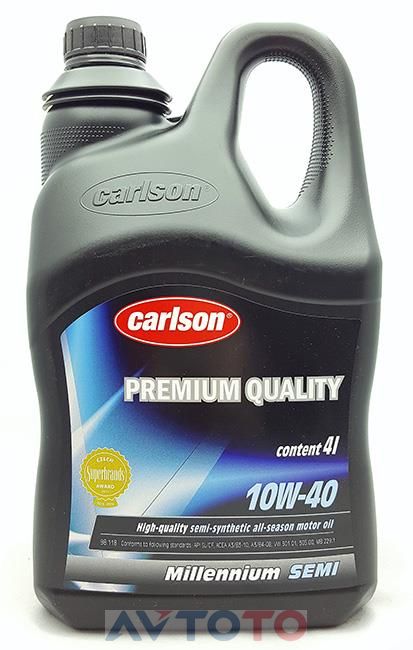 Моторное масло Carlson oil 98118