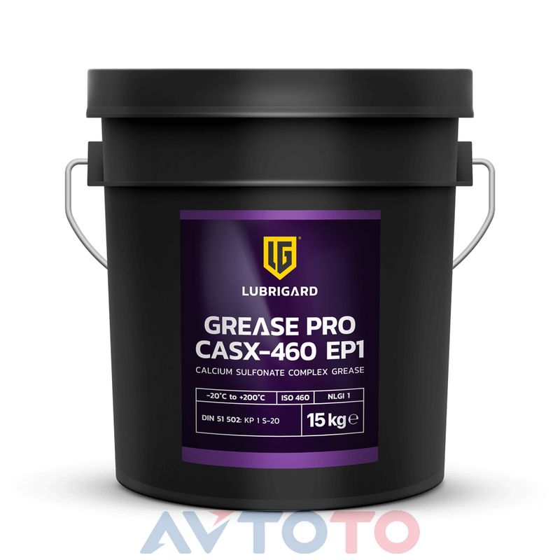 Смазка Lubrigard LGPGCASX460EP1TPK15