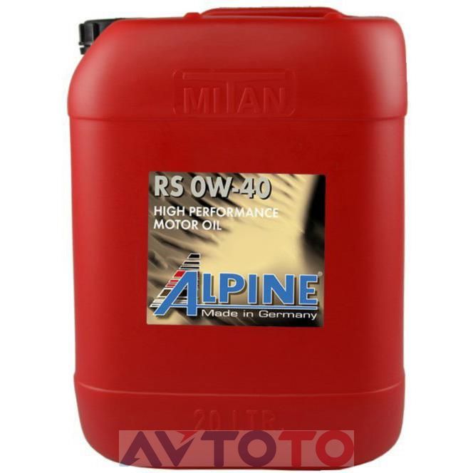 Моторное масло Alpine 0100223