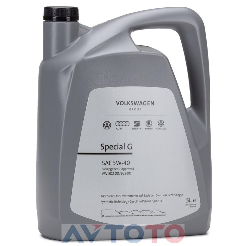 Моторное масло VAG GS55502M4EUR