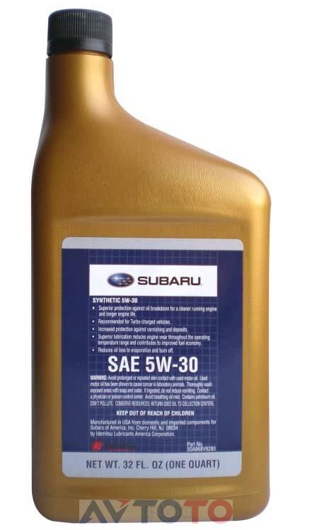 Моторное масло Subaru SOA868V9280