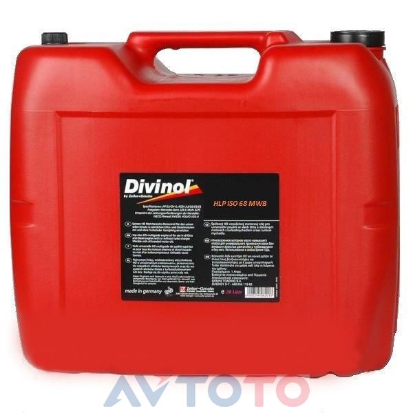 Гидравлическое масло Divinol 23080K030