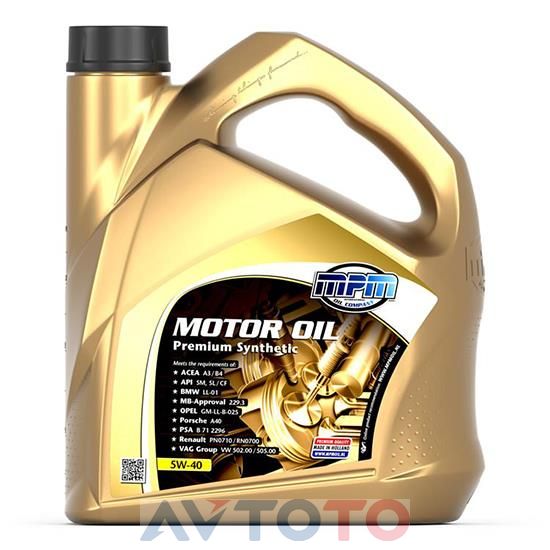 Моторное масло Mpm oil 05005