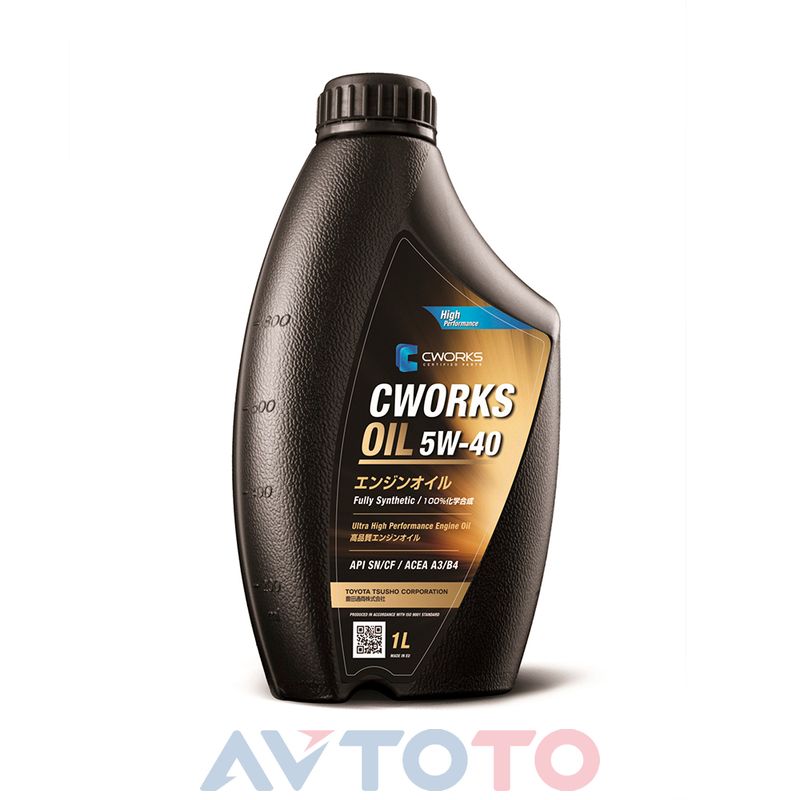 Моторное масло Cworks A130R3001