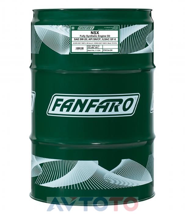 Моторное масло Fanfaro FF6724DR