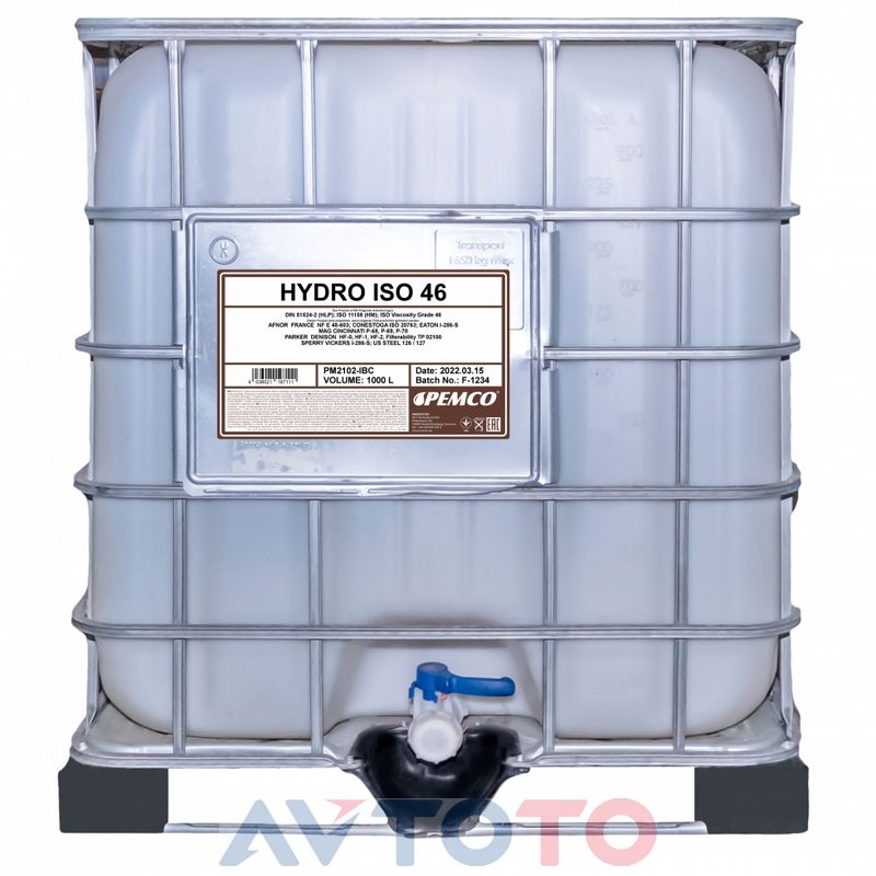 Гидравлическое масло Pemco PM2102IBC