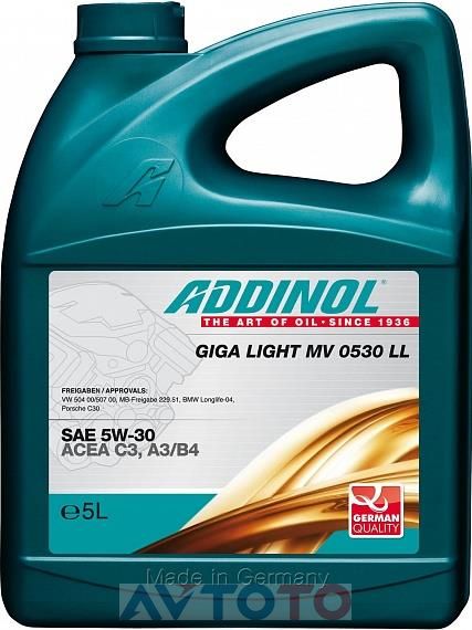 Моторное масло Addinol 4014766241108