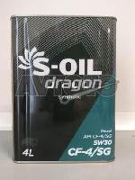 Моторное масло S-oil DCF5W3004ST