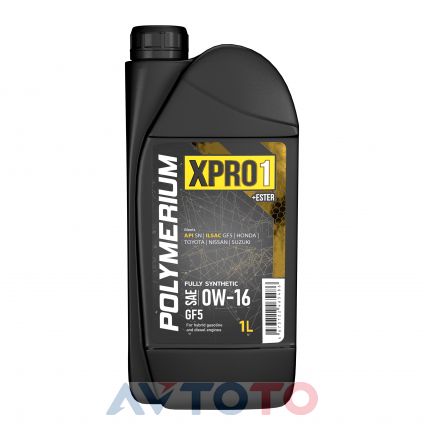 Моторное масло Polymerium plmx1016gf51