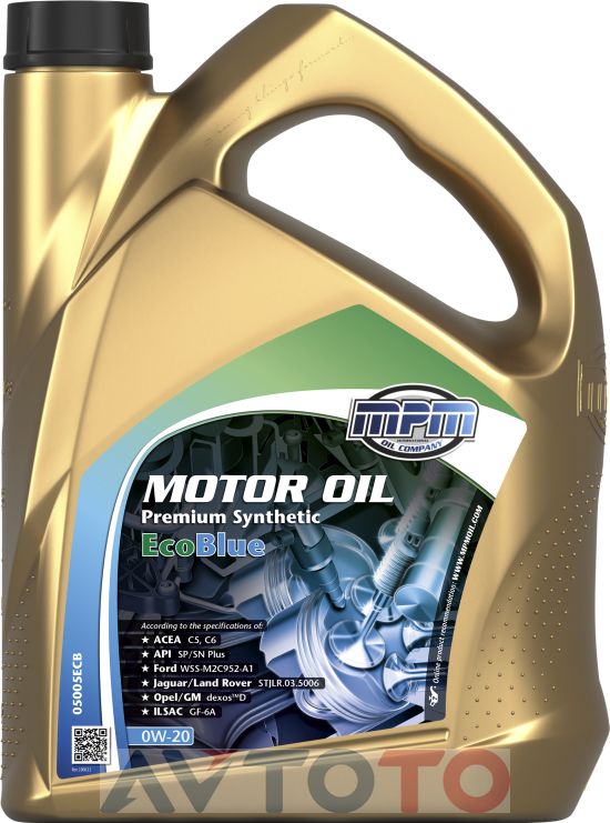 Моторное масло Mpm oil 05005ECB