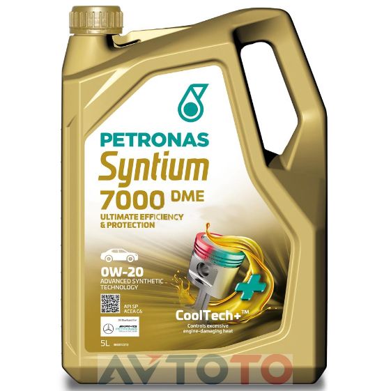 Моторное масло Petronas syntium 70716M12EU
