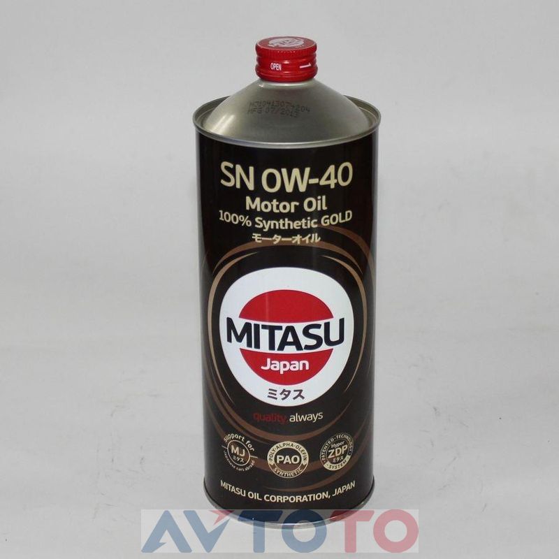 Моторное масло Mitasu MJ1041