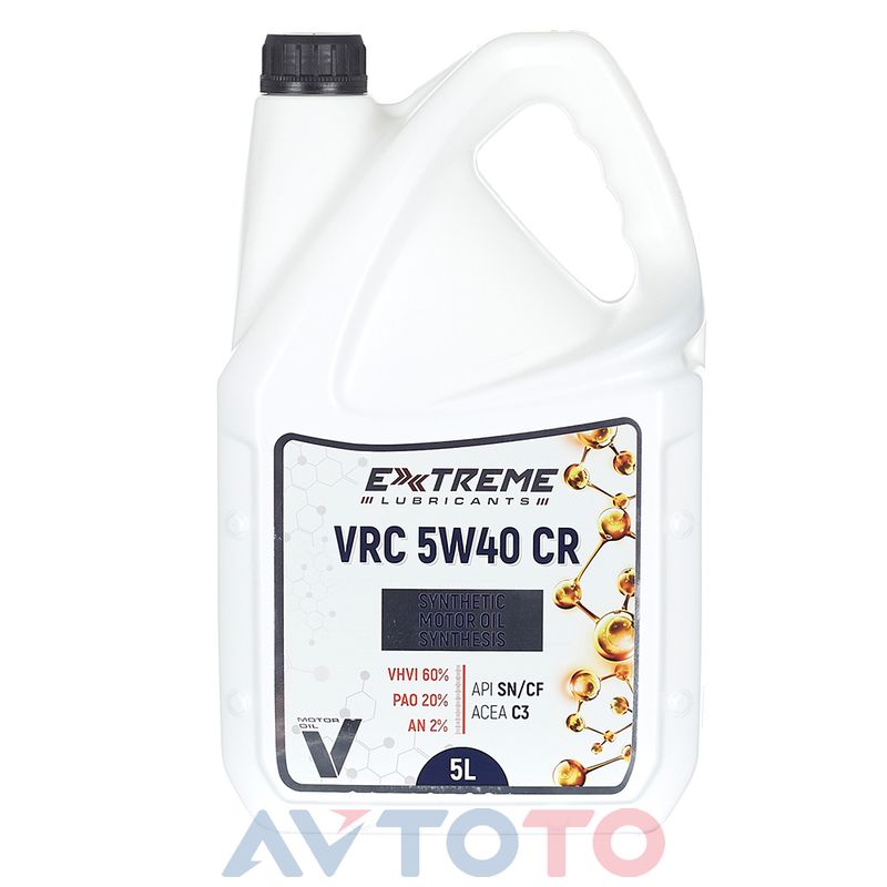Моторное масло Extreme Lubricants EXVRC5W40CR5L