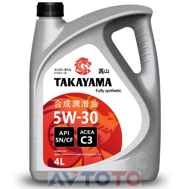 Моторное масло Takayama 605523